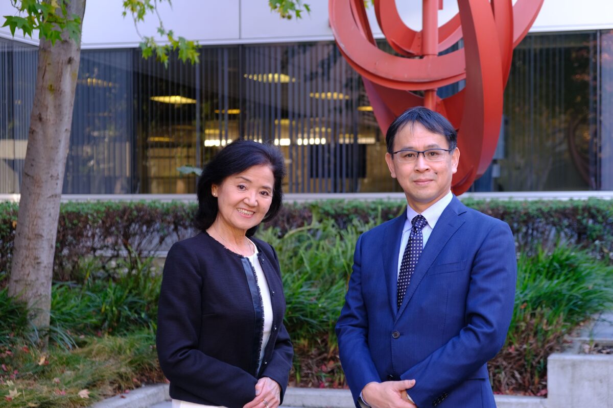 Koji Ozawa & Yayoi Kaneko for News03