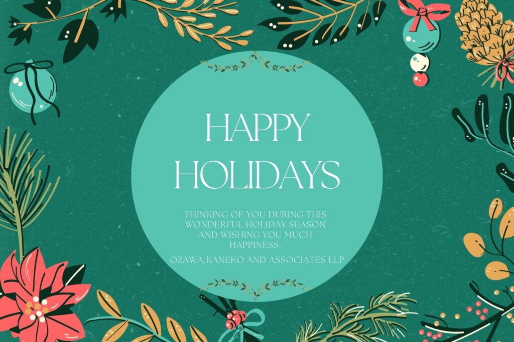 OKA Happy Holidays 2023